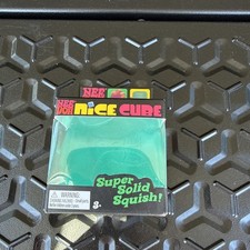 Nee Doh Nice Cube - Super Solid Squish! (Blue...