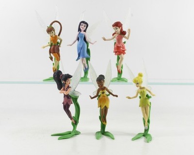 Peter Pan Tinkerbell Fairies == 6 x Walt Disney Figures Bully / Bullyland