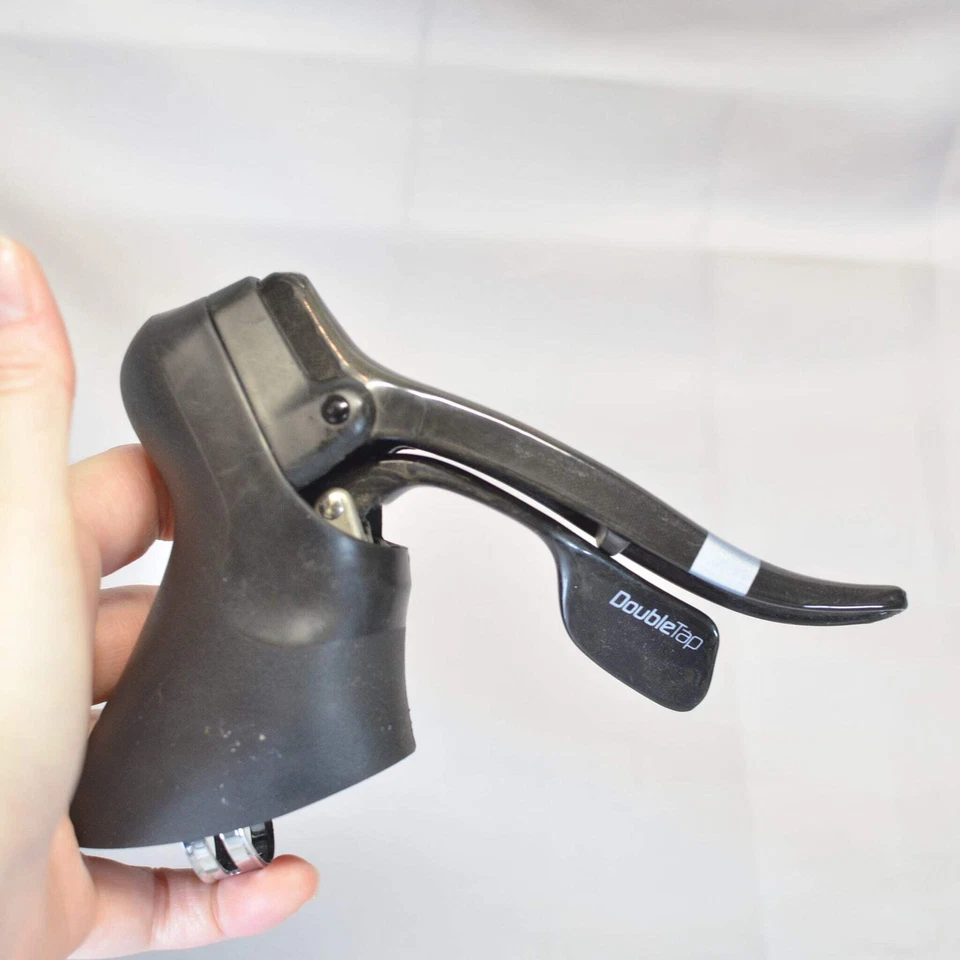 Palanca de cambios ErgoDynamic SRAM roja 10 velocidades delantera/izquierda 2x/doble doble toque, 8/10 en muy buena condición Foto 4 de 4