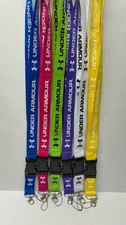 Under Armour Lanyard Detachable Keychain Badge ID Holder Phone Strap Multi Color