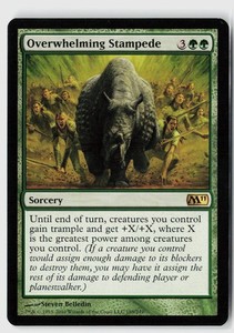 Overwhelming Stampede 189/249 Magic 2011 (M11)