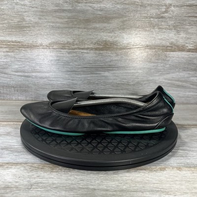 Tieks BY GAVRIELI Women s Black Leather Ballet Flats Size 10