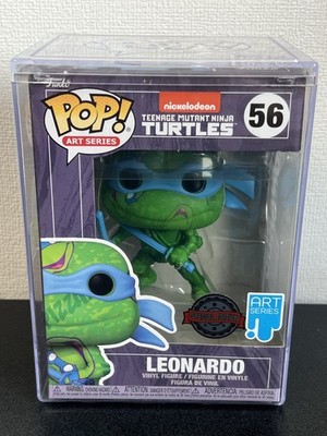 Funko Pop Art Series Turtles Leonardo #56 Special Edition Art Series Hardcase