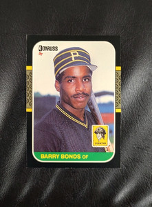 87 Donruss Barry Bonds | eBay