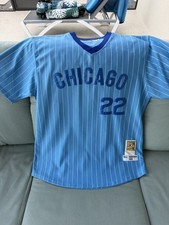 Chicago Cubs #22 BILL BUCKNER Mitchell & Ness Cooperstown  1978 Jersey Sz 52 