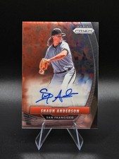 2020 Panini Prizm Game Ball Graphs #14 Shaun Anderson! Giants