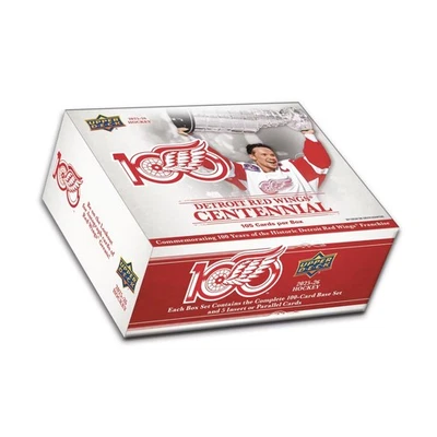 2025-26 Upper Deck Detroit Red Wings Centennial 105Ct. Hockey Box Set | Sealed