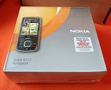TELEFONO NOKIA 6210n 6210 NAVIGATOR BLACK ORIGINALE - NUOVO - SIGILLATO TIM NERO