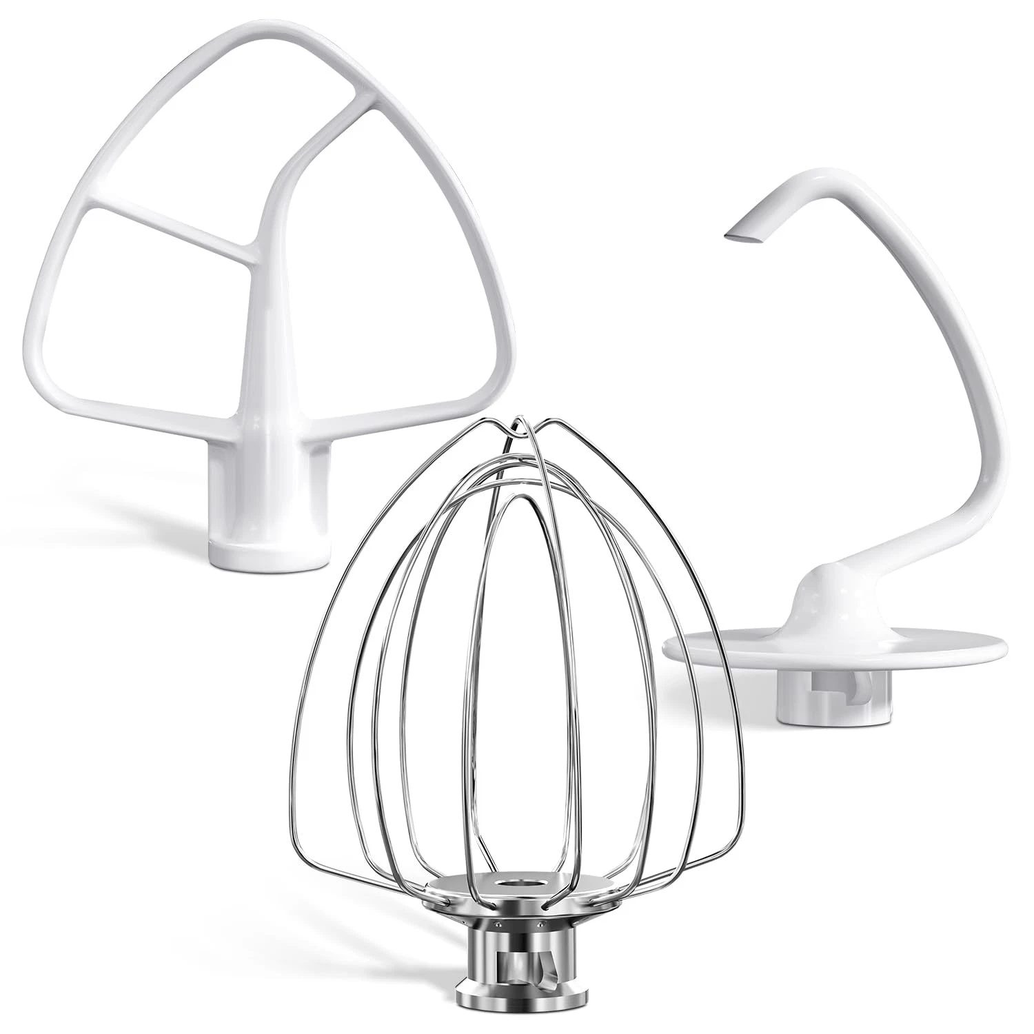 Stand Mixers Accessories 3-Piece Including K45WW Wire Whip & K45DH Dough Hook...
