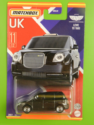 Matchbox 2021 - Sonderserie UK -  LEVC TX Taxi   - neu in OVP