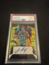 Jaden Ivey Select Rookie Signature Gold /10 PSA 10