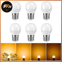 LED Lampe E27 Dimmbare 4,2W 2700K Warmweiß 470Lm Kugel Lampe 6 StüCk