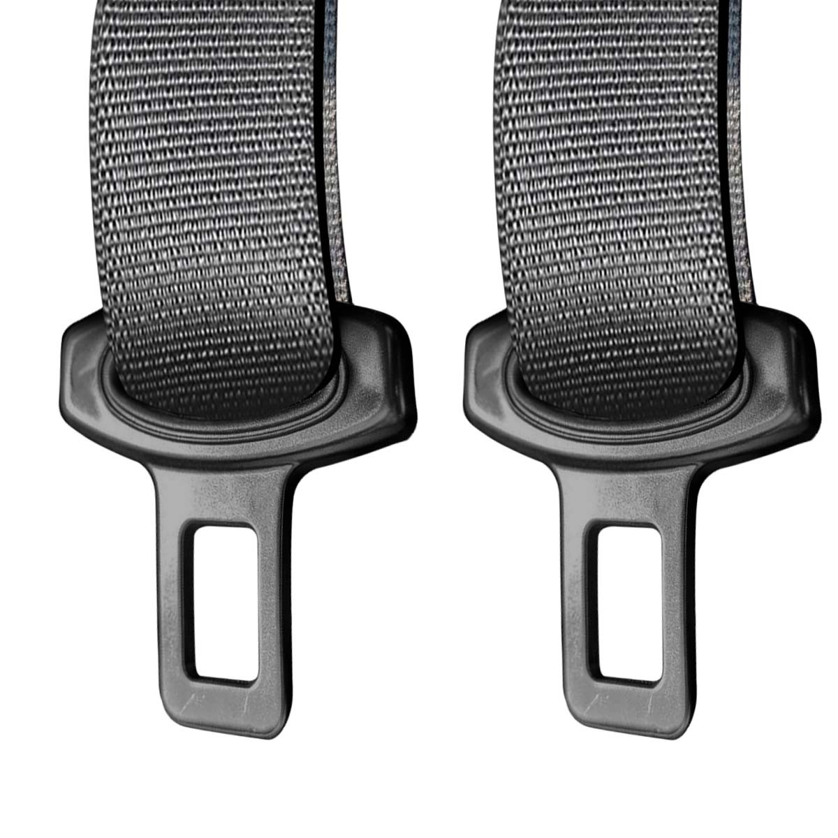 Lote de 2 hebillas de ceinture de voiture plastique rigide universel Avizar