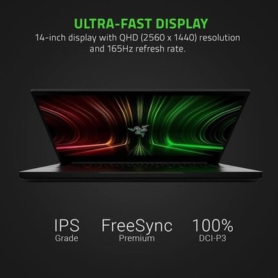 Razer Blade 14 Gaming Laptop: AMD Ryzen 9 5900HX 8 Core, NVIDIA GeForce RTX 2070
