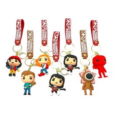 Stranger Things Season 4 Character Keychains - Steve, Eddie, Dustin, Max, Vecna