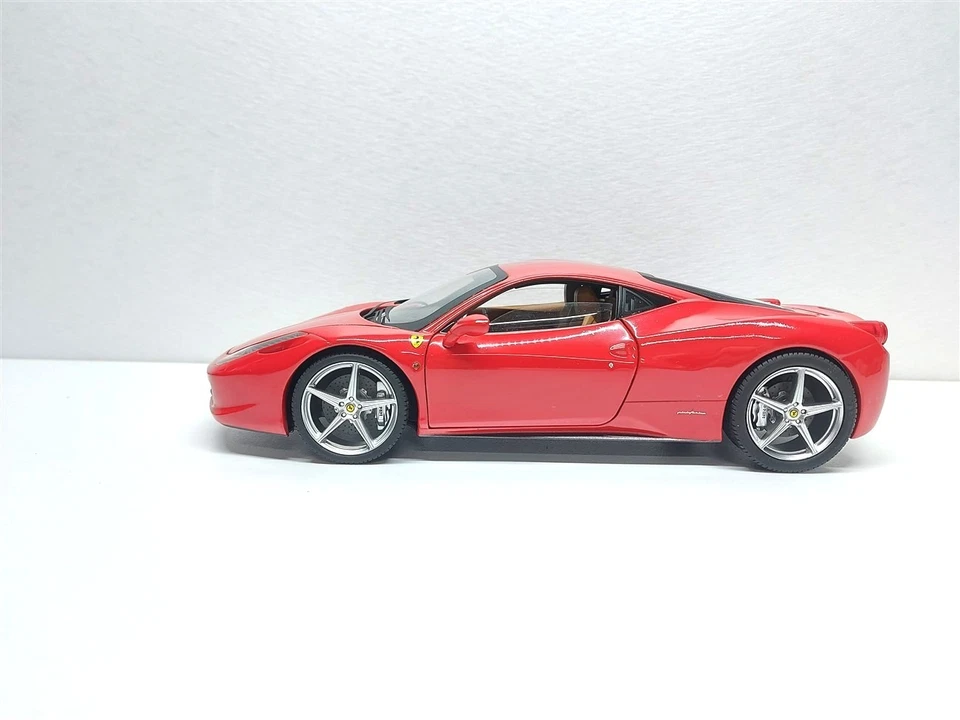 Ferrari 458 Italia Rosso del 2009 - 1/18 Hotwheels Elite Limited. 15.000 pcs - Immagine 4 di 4