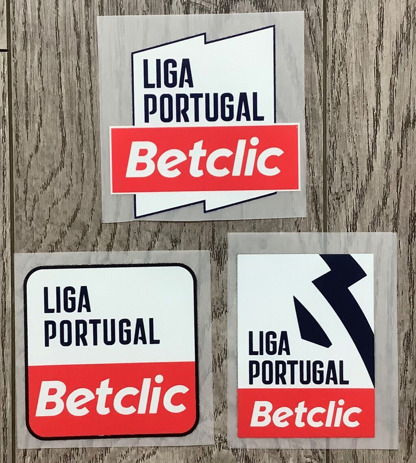 21-22 22-23 23-24 NEW Liga Bwin Badge Heat Transfer Football Iron On  Patches Portugal champion patch