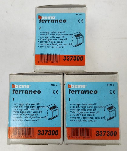Bticino Terraneo 337300 Coax-Diff. Video Signal Converter - Bild 3 von 3