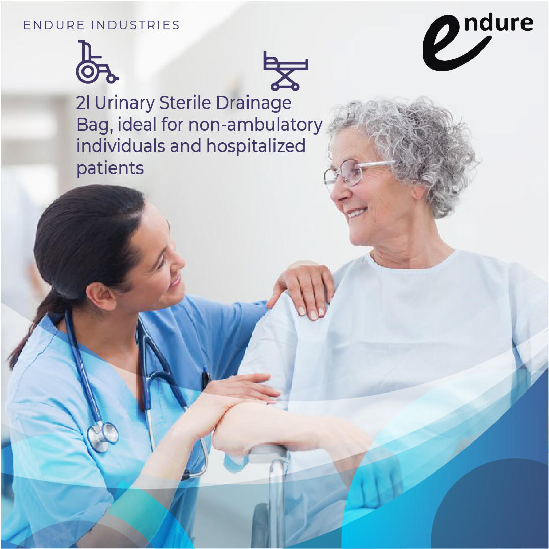 Adult Urine Bag, 2000 ml (Pack of 5) INSTITUTO TECNOLÓGICO DE CHINÁ