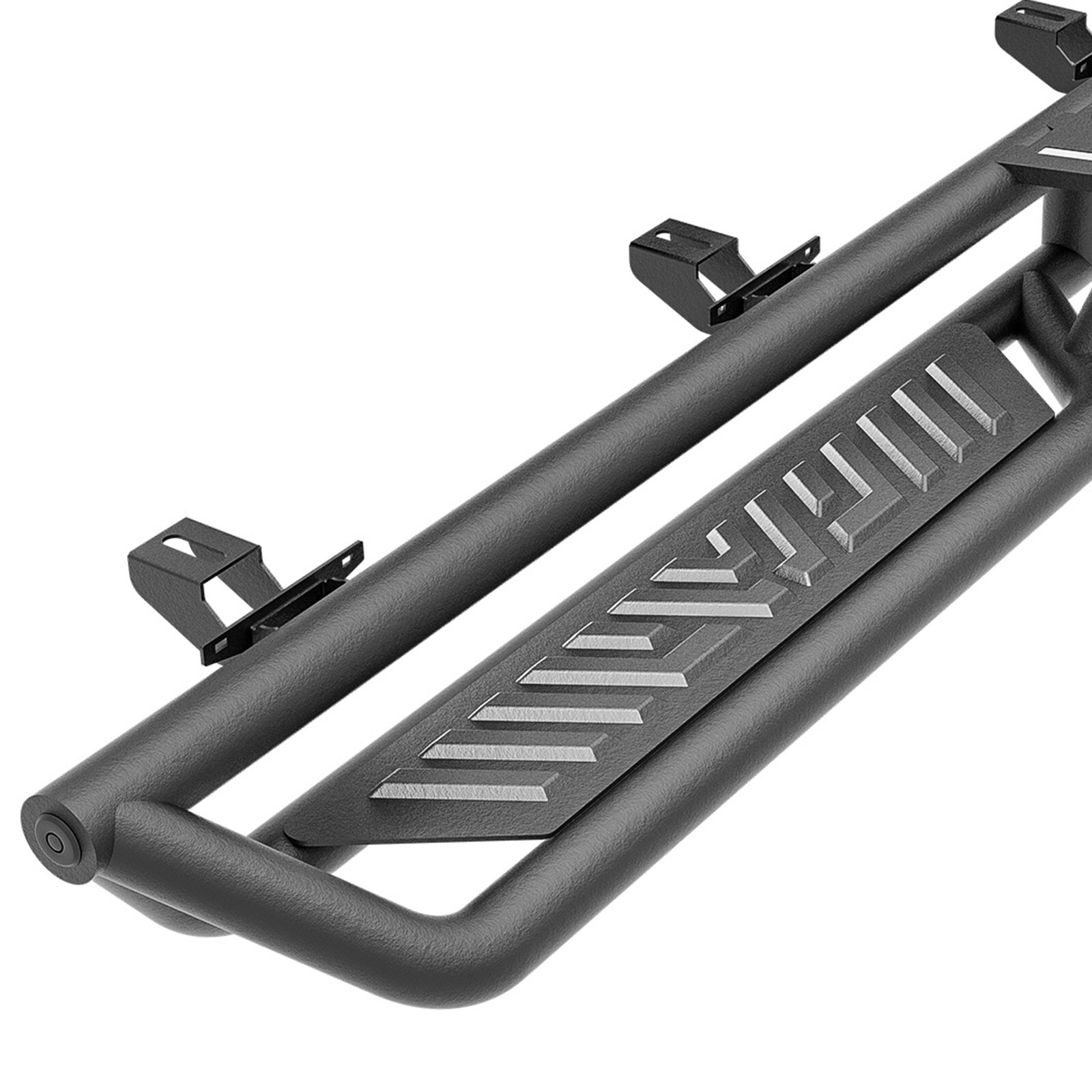 Running Boards Nerf Bars Step Plates For 2020-2025 Jeep Gladiator JT 4Doors
