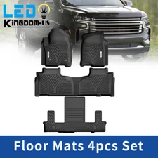 Floor Mats for 2021-2026 Tahoe Yukon Escalade Bucket Seating All Weather Liners