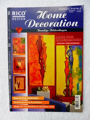 Home Decoration - Rico Design - Trendige Bildcollagen - Heft Nr. 10