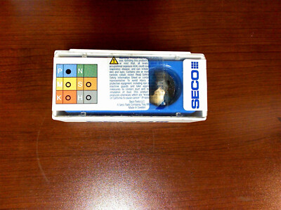 SECO CARBIDE CROWNLOCK DRILL INSERT SD100-19.84-P NEW BOX QTY:2 EDP35203