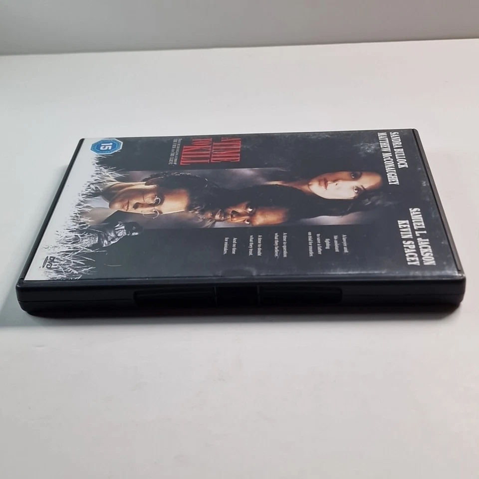 A Time To Kill (DVD, 1998) Sandra Bullock Region 2 Cert 15 Warner Bros Z1 14317 - Image 4 of 4