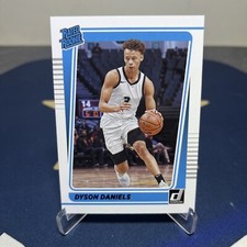 2022 Chronicles Draft Picks Donruss Rated Rookies Purple /49 Dyson Daniels #7 RC