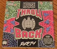 VARIOUS "MINISTRY OF SOUND THROWBACK HOUSE PARTY" BRAND NEW 2019 UK 3CD IMPORT