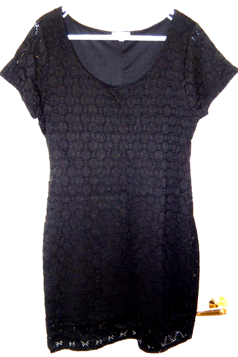 Isaac Mizrahi Lace Overlay Dress-XL, black $98 list! Isaac Mizrahi Lace Overlay Dress-XL, black $98 list!