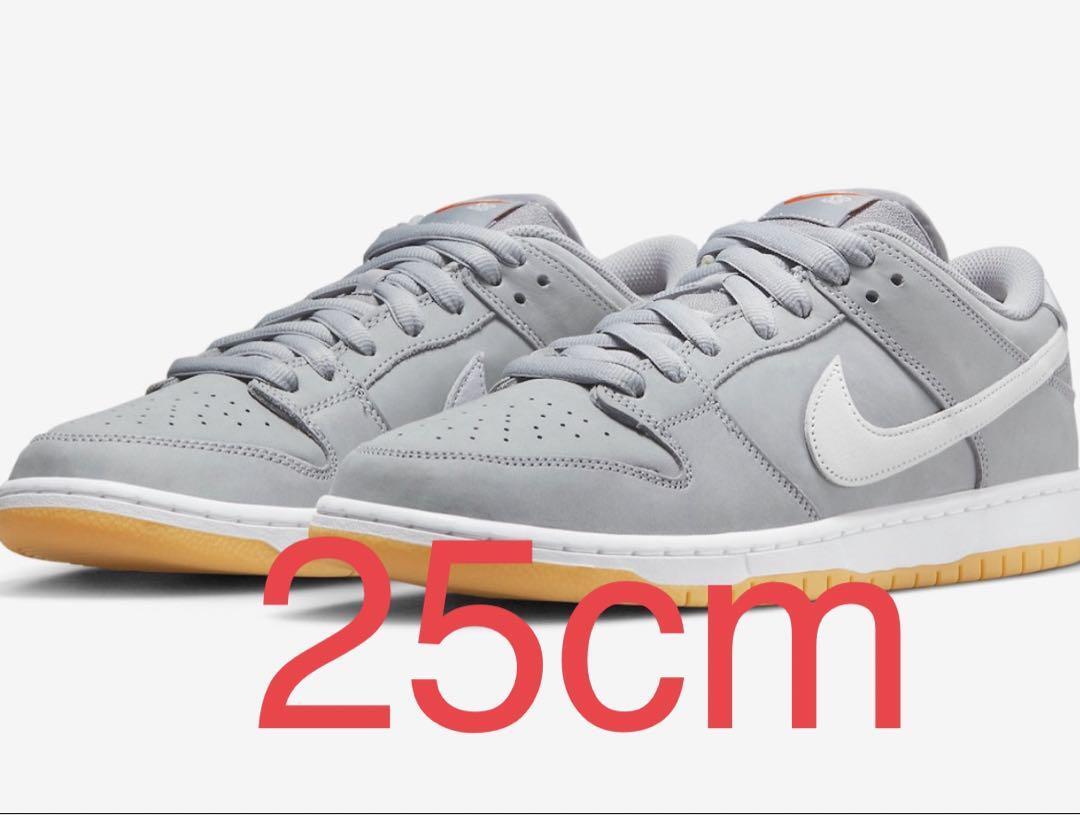 DV5464-001 Nike SB Dunk Low Orange Label Grey Gum Cool Wolf Gray Light Brown