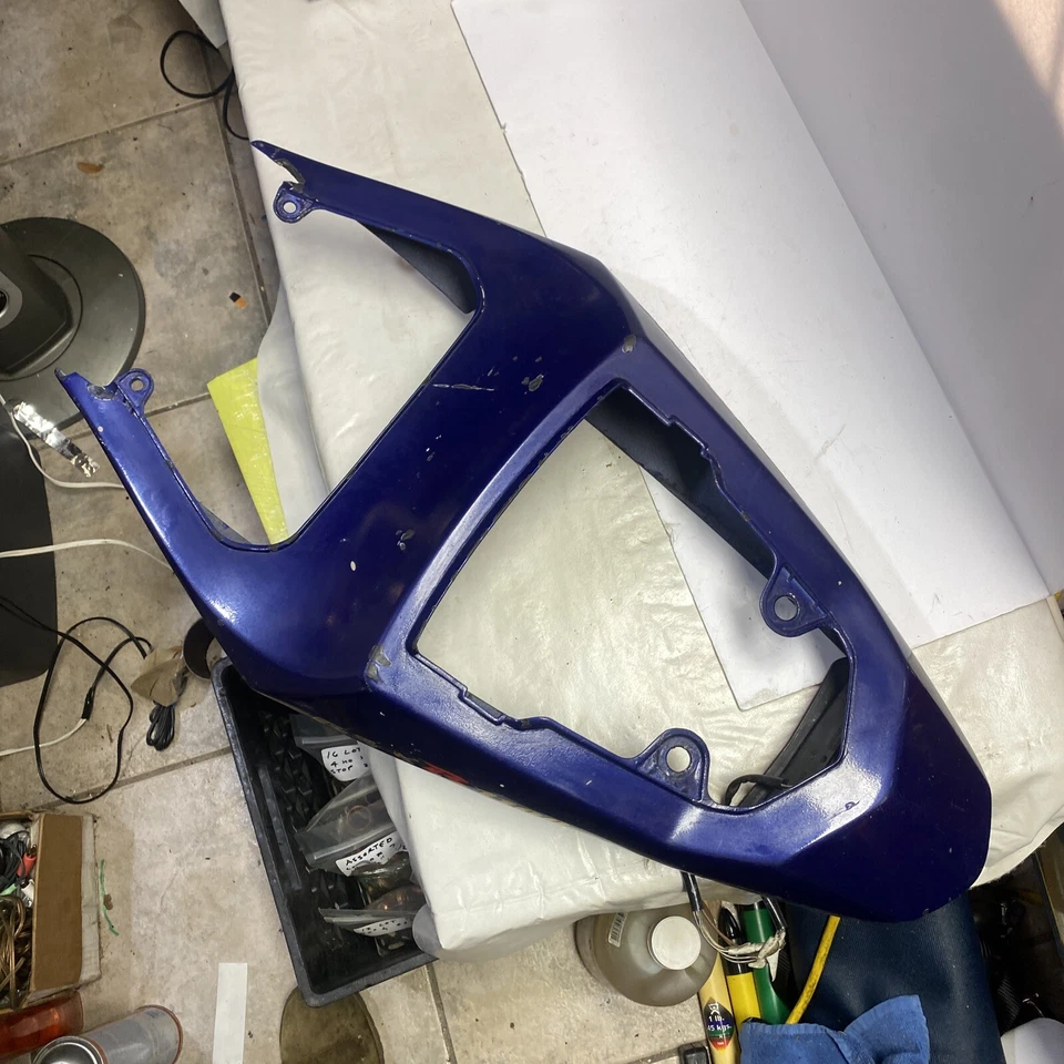 Carenado trasero ABS púrpura con capó de asiento para SUZUKI GSXR1100 750 + luces traseras Foto 4 de 4