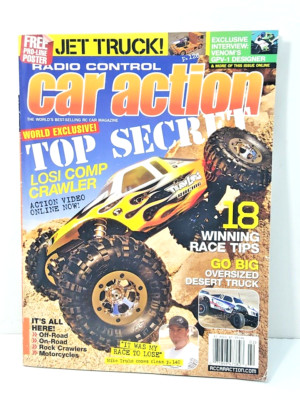 Radio Control Car Action magazine  February 2009 Jet Truck Losi Crawler Venom