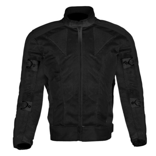 Australian Bikers Gear Motorcycle Waterproof Textile Mesh Textile Jacket Armor - Picture 11 of 58