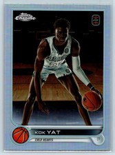 Kok Yat 2022-23 Topps Chrome Overtime Elite Refractor Cold Hearts #97