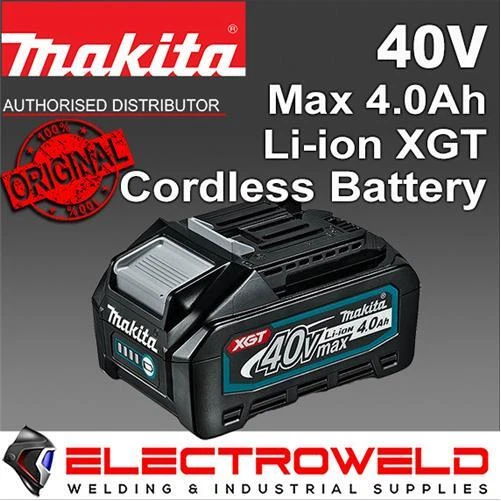 MAKITA 191B26 6 40V Max 4.0Ah Cordless Battery Heavy Duty Li ion