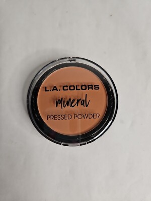 L.A. Colors Mineral Pressed Powder #381 Nutmeg, 1 oz.