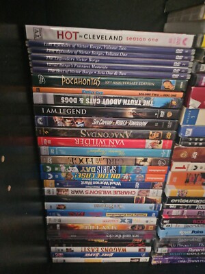 Lot of 62 vintage adult Dvd Movie Collection With Seasons