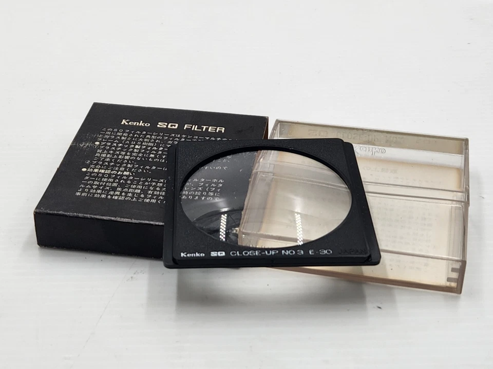 *Excelente* Filtro Kenko SQ Cuadrado CLOSE-UP Nº3 E-30 75x75mm 29963 Foto 2 de 4