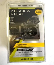 Hopkins Towing Solutions 40955 Trailer Wiring Harness 7 Blade & 4 Flat Multi-Tow