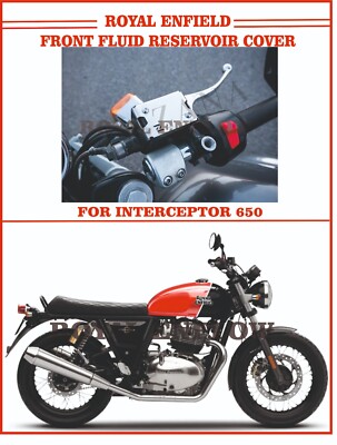 Fit For Royal Enfield Front Fluid Reservoir Cover for INTERCEPTOR 650 - Exp Ship