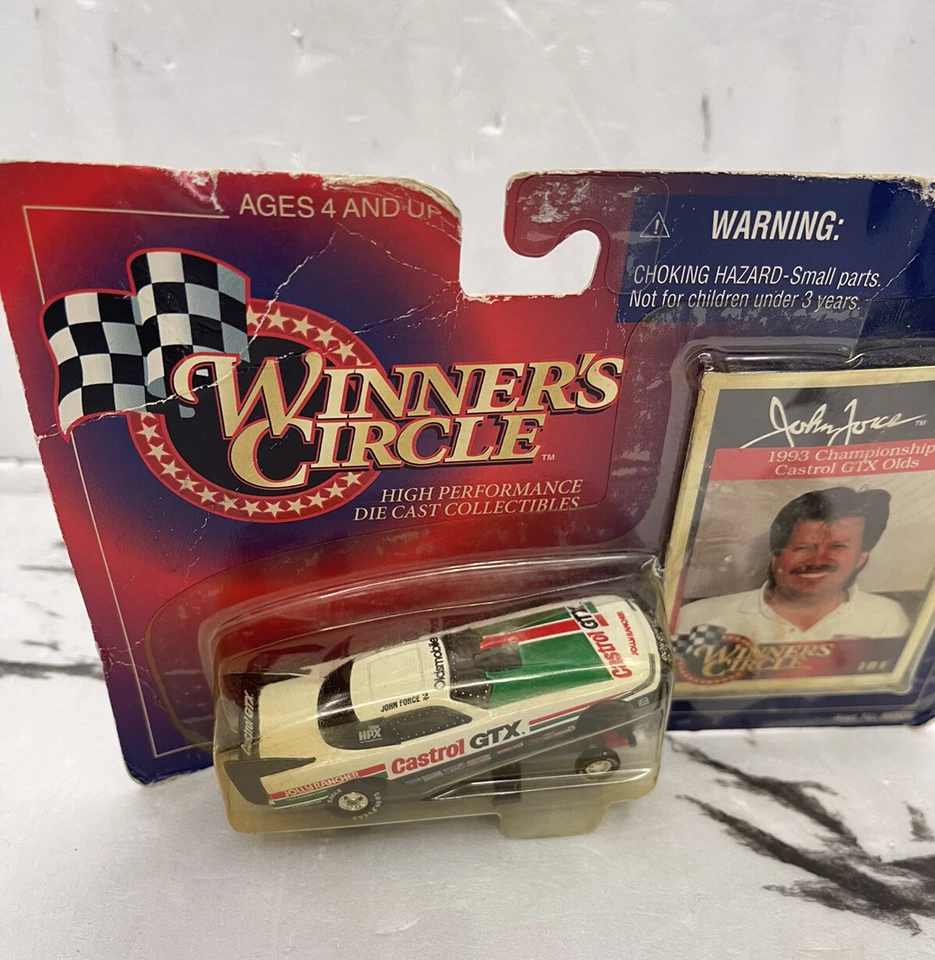 Winners Circle JOHN FORCE Lifetime Series 1993 championship Castrol GTX Olds - Image 3 of 4