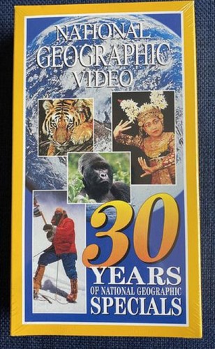 W2o view vhs National Geographic 30 Yr of Nat Geo Special 96 727994519942