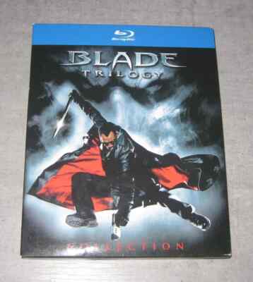 Blade Trilogy FSK 18 UNCUT [Blu-Ray] Komplett Box Teil 1+2+3 Trilogie DEUTSCH
