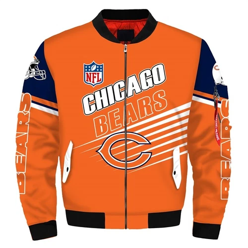 Chicago Bears Men's Flight Bomber Jacket