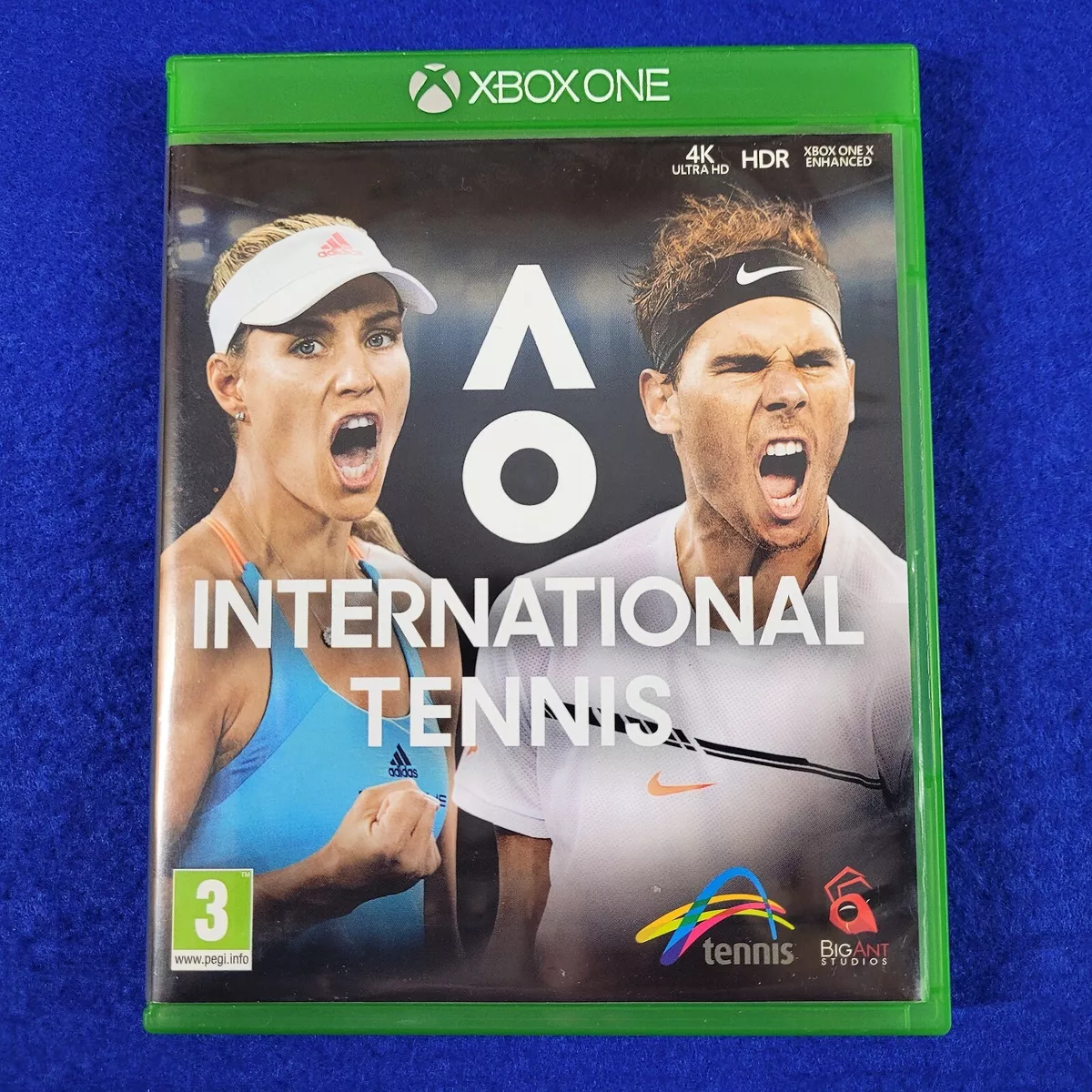 xbox one AO INTERNATIONAL TENNIS Game Works In US REGION FREE