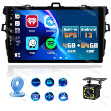 Carplay CAMERA For Toyota Corolla 2009-2015 64G Android 15 GPS Navi Car Radio BT