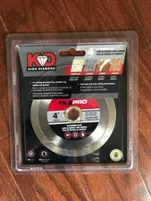 New KING DIAMOND 4 in. Diamond Continuous-Rim Circular Saw Blade CTD40S8