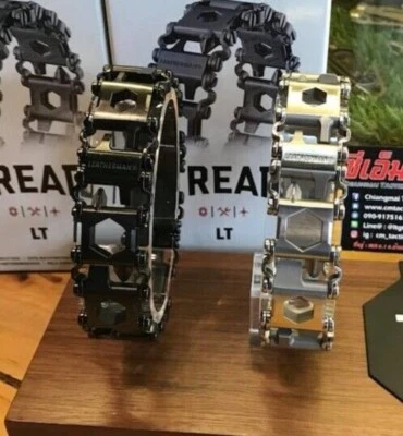 MULTI-TOOL Leatherman-Tread Edelstahl Outdoor Multifunktions Werkzeuge Wearable Armband Neu